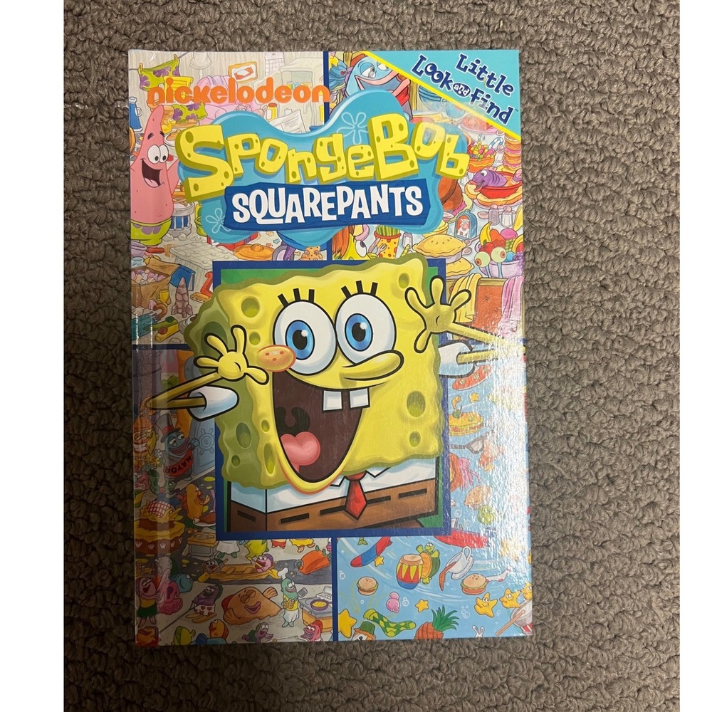 Nickelodeon SpongeBob SquarePants Little Look and Find Board Book 2010 PI Kids